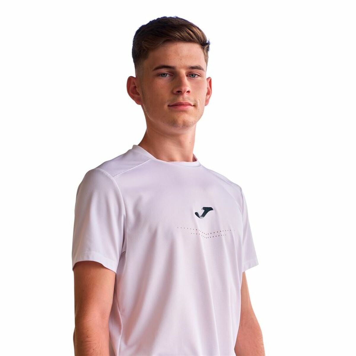 Men’s Short Sleeve T-Shirt Joma Sport R-City White-5
