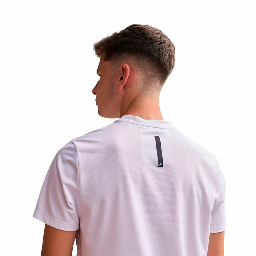 Men’s Short Sleeve T-Shirt Joma Sport R-City White-4