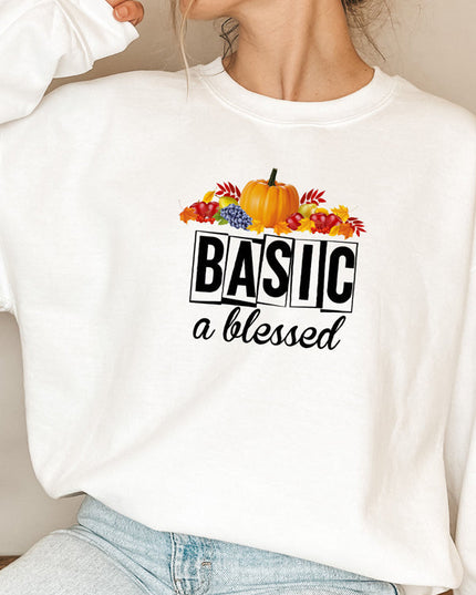 Basic & Blessed Sweat Shirt-5