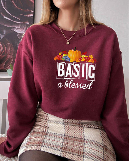 Basic & Blessed Sweat Shirt-4