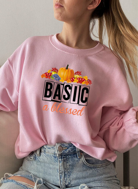 Basic & Blessed Sweat Shirt-2
