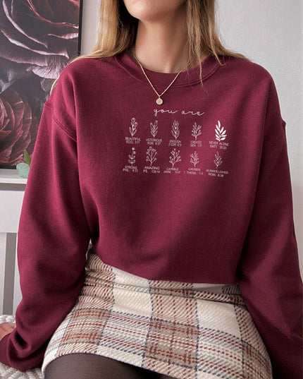 Bible Verses Sweat Shirt-1
