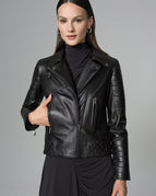 Black / XS / Lamb Leather