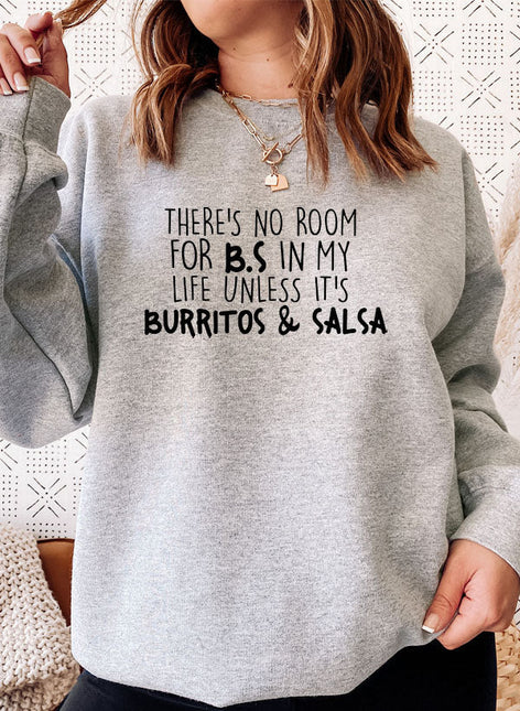 Burritos & Salsa Sweat Shirt-0