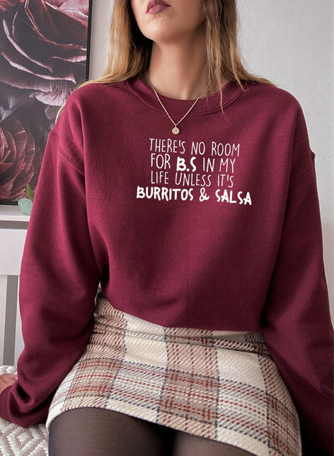 Burritos & Salsa Sweat Shirt-1