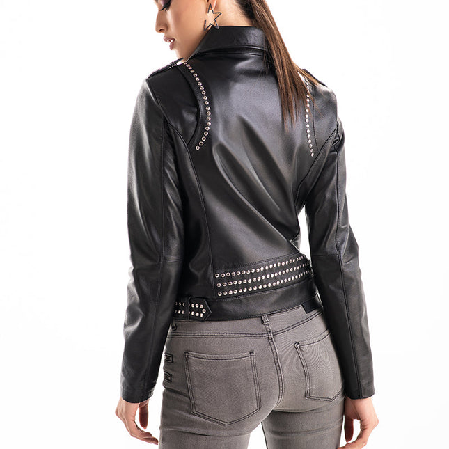 Black Genuine Nappa Leather Jacket-1