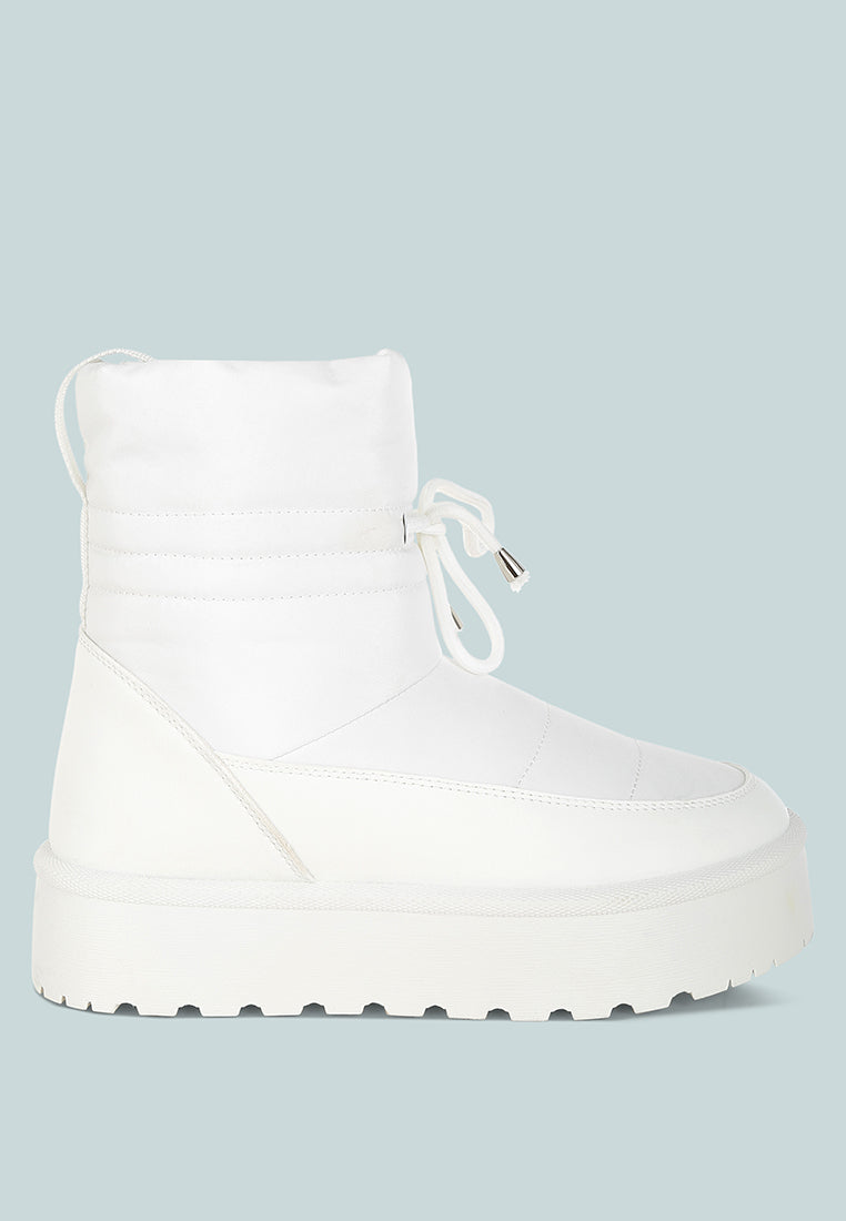 Pacos High Ankle Chunky Snow Boots-0
