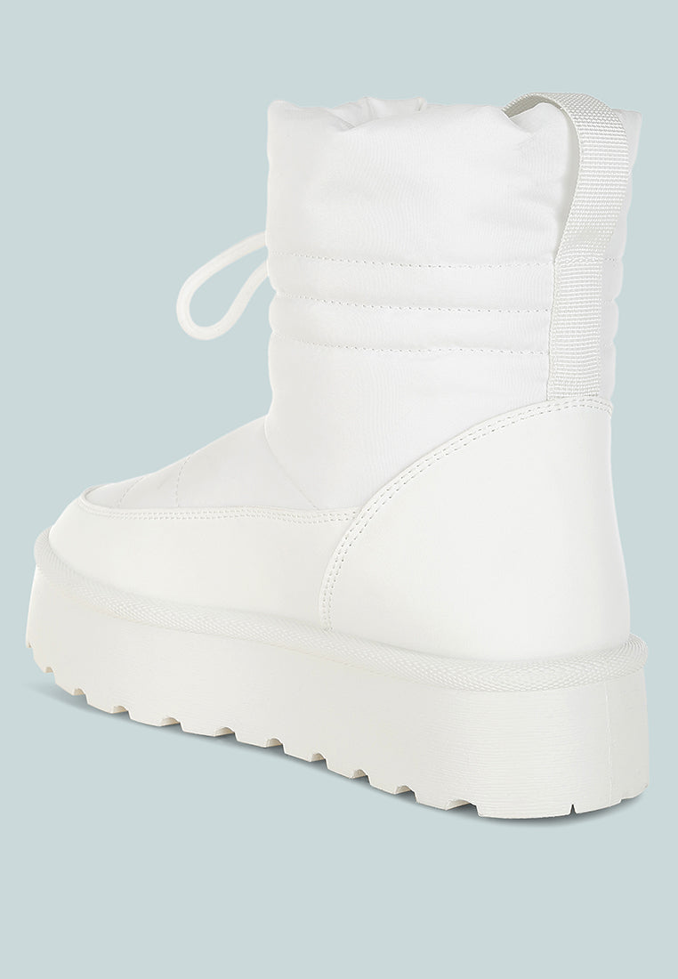Pacos High Ankle Chunky Snow Boots-2