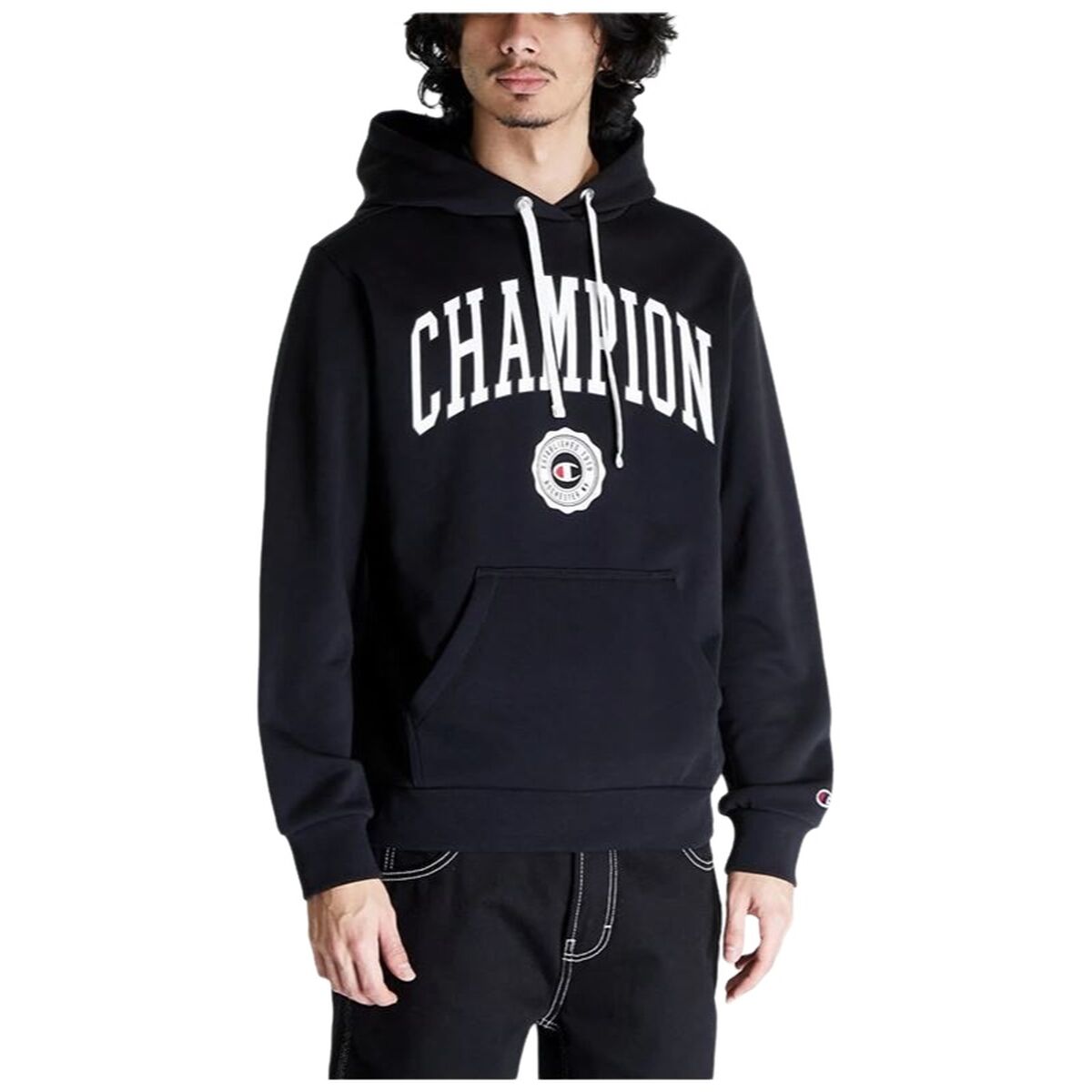 Men’s Hoodie Champion Black-0