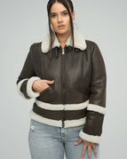 Brown / XS / Genuine Merino Shearling