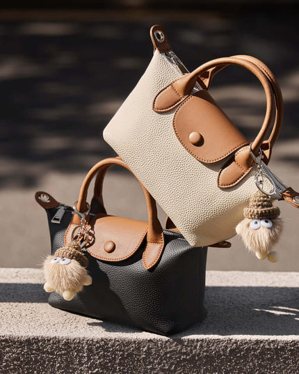 Amelia Top Handle Leather Bag-1