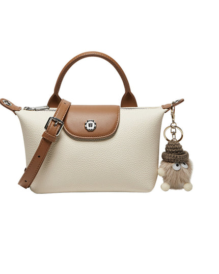 Amelia Top Handle Leather Bag-5