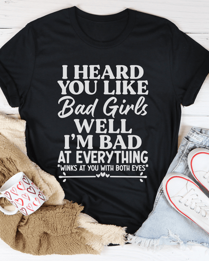 Bad Girls T-Shirt-0