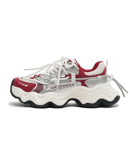 Breathable Platform Sports Sneakers-0