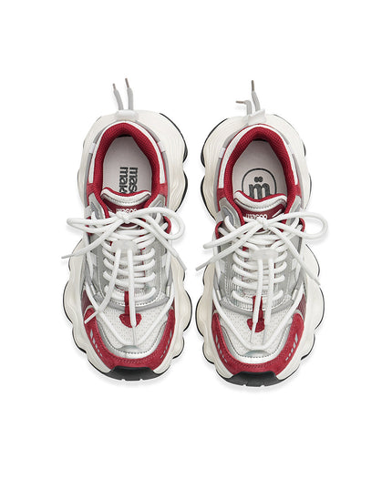 Breathable Platform Sports Sneakers-4
