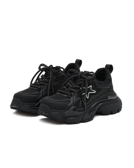 Breathable Retro Platform Sneakers-1