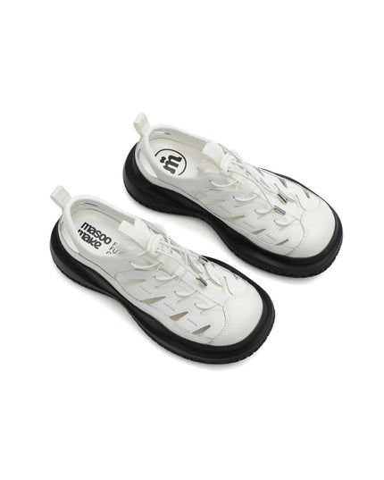Breathable Roman Cutout Sandals-2