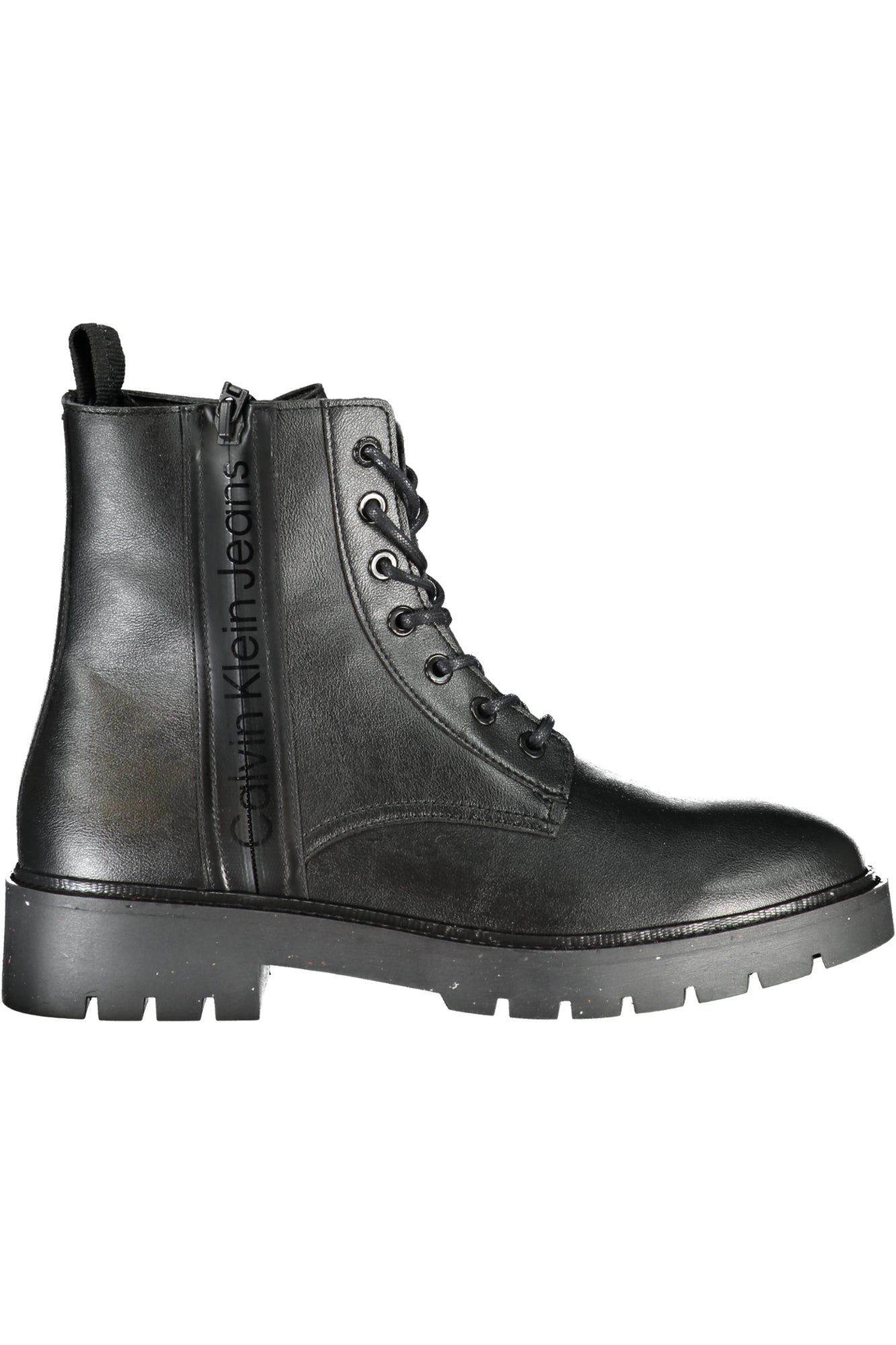 CALVIN KLEIN BLACK MEN'S BOOT FOOTWEAR