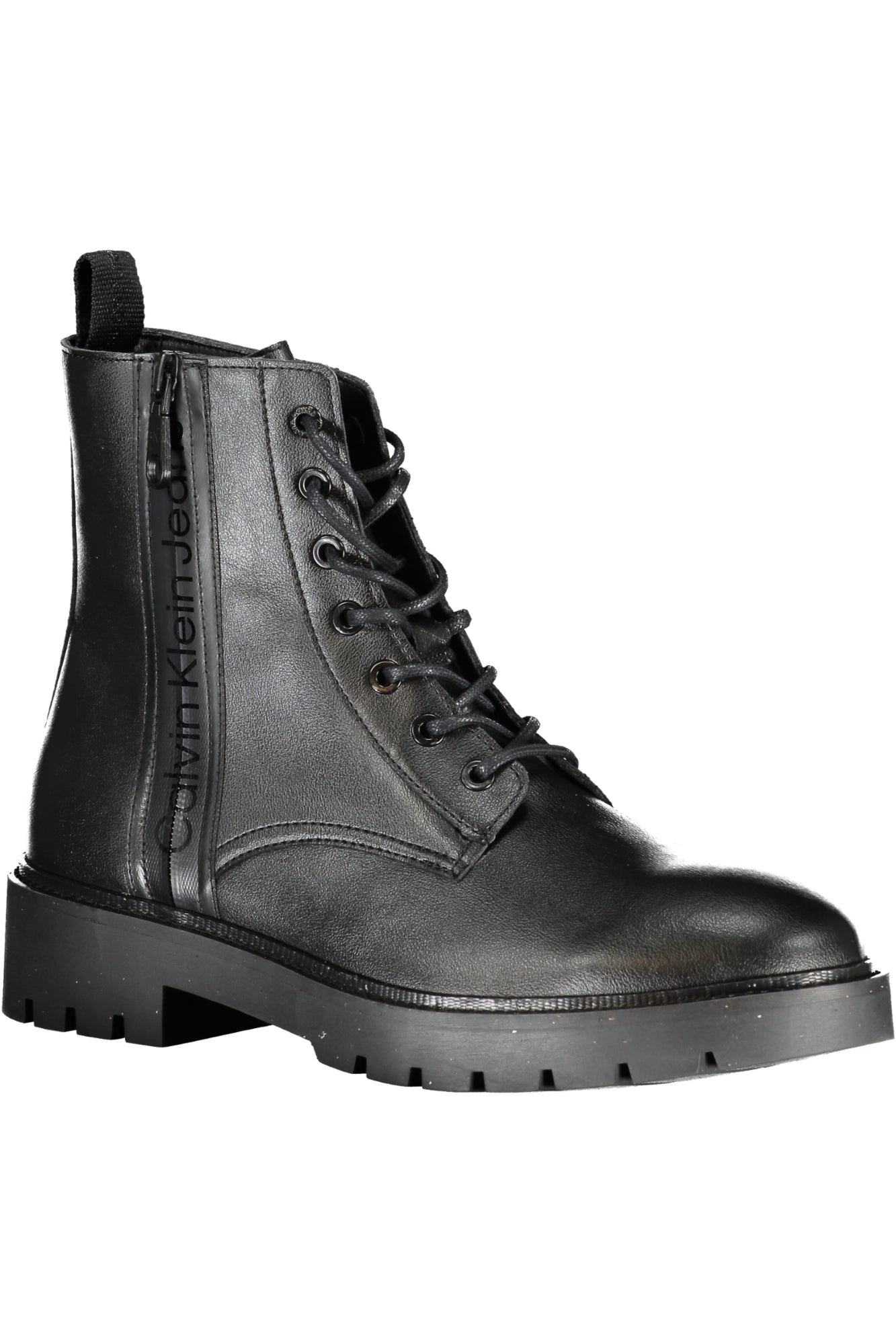 CALVIN KLEIN BLACK MEN'S BOOT FOOTWEAR