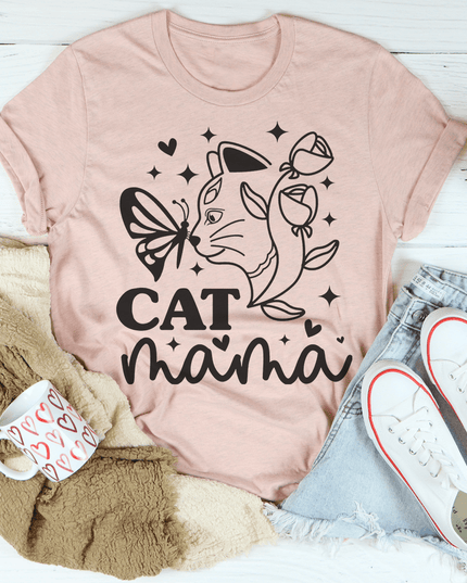 Cat Mama T-Shirt-1