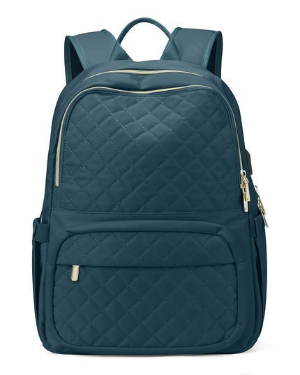 Chic Quilted Flight Approved Backpack-6