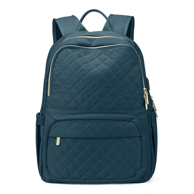 Chic Quilted Flight Approved Backpack-6