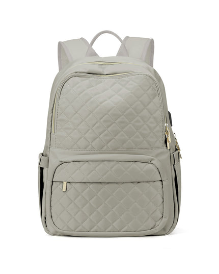 Chic Quilted Flight Approved Backpack-7