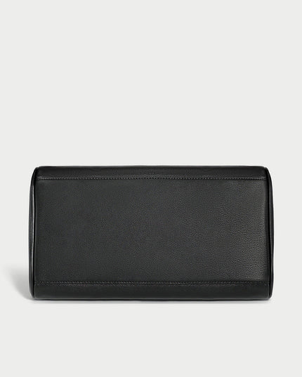 Classic Baguette Leather Shoulder Bag-2