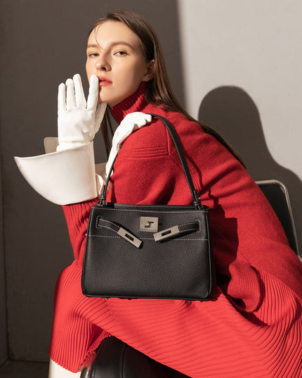 Classic Leather Box Bag-3