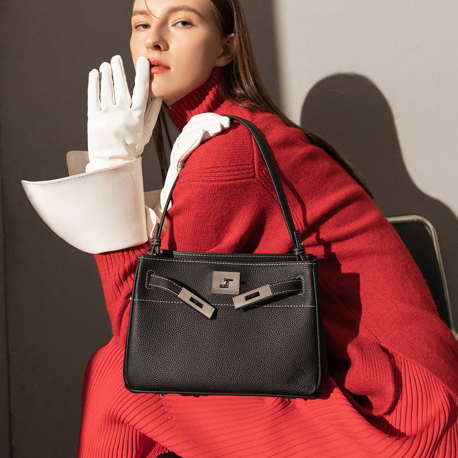 Classic Leather Box Bag-3