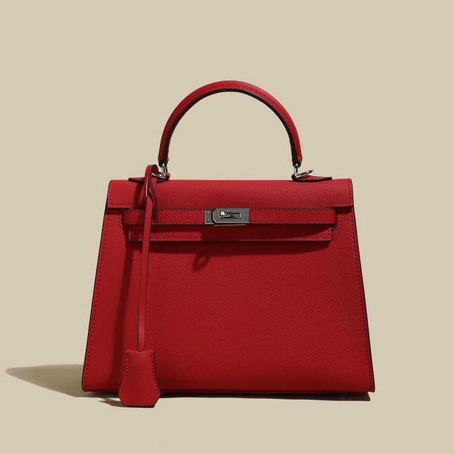 Classic Top-Handle Leather Bag-2