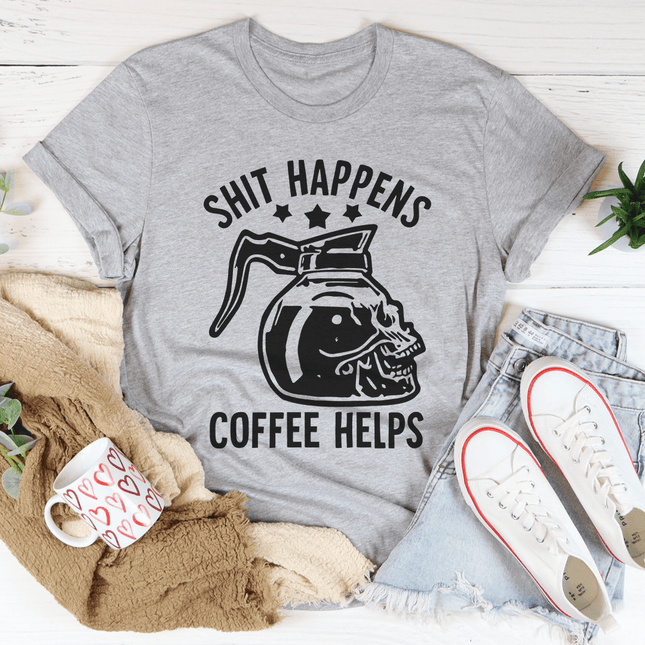 Coffee Helps T-Shirt-1