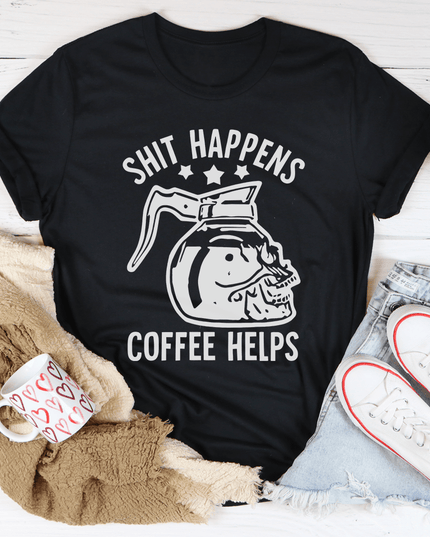 Coffee Helps T-Shirt-0