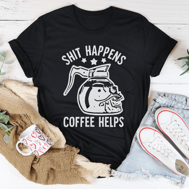 Coffee Helps T-Shirt-0