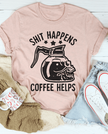 Coffee Helps T-Shirt-3