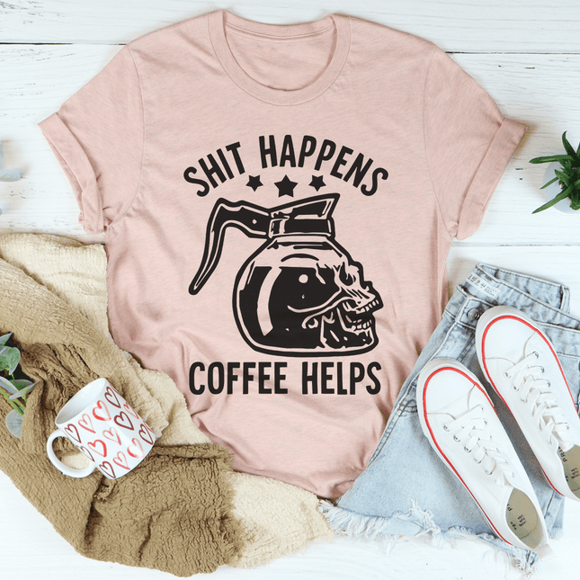 Coffee Helps T-Shirt-3
