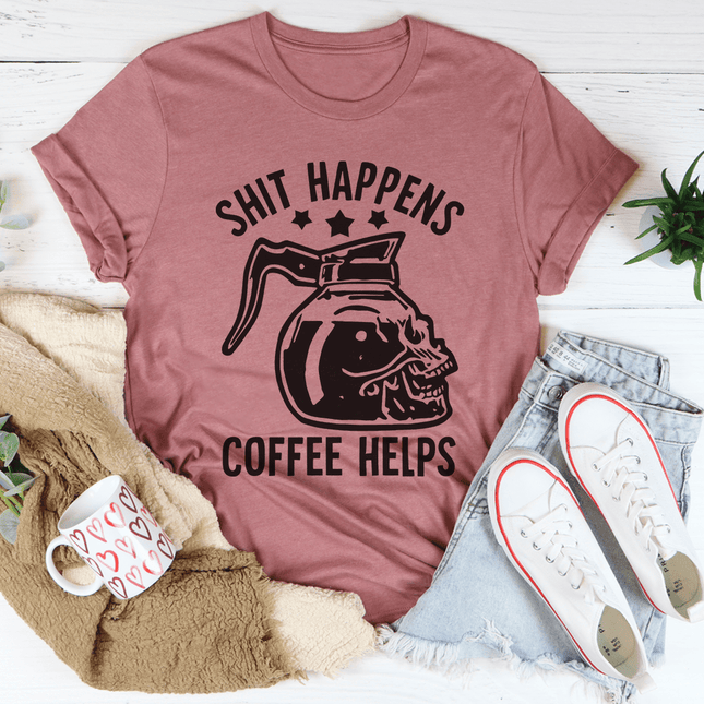 Coffee Helps T-Shirt-2