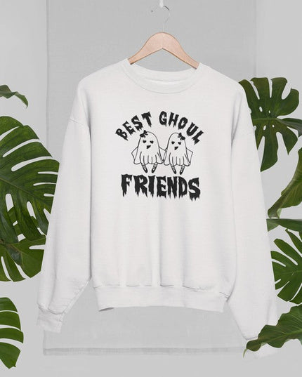Best Ghoul Friends Sweat Shirt-1