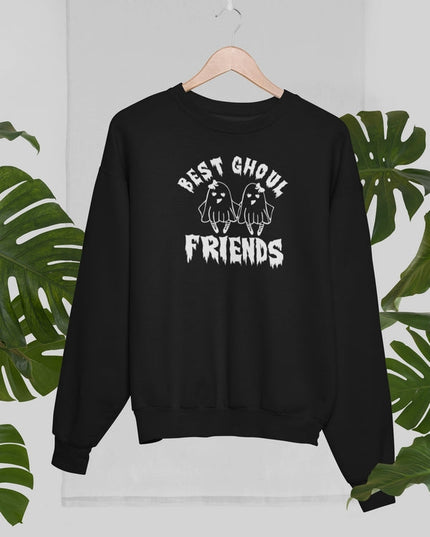 Best Ghoul Friends Sweat Shirt-0