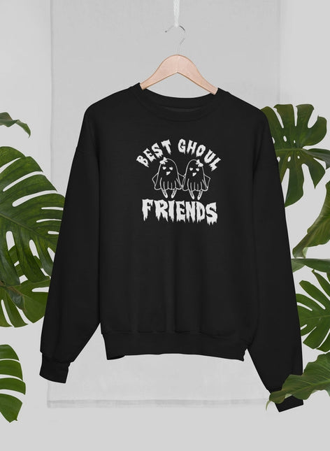 Best Ghoul Friends Sweat Shirt-0