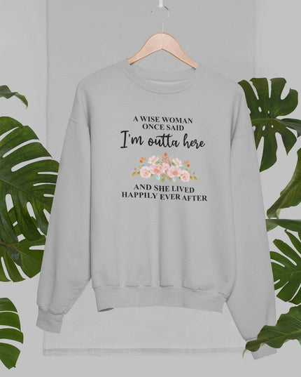 A Wise Woman Sweat Shirt-2