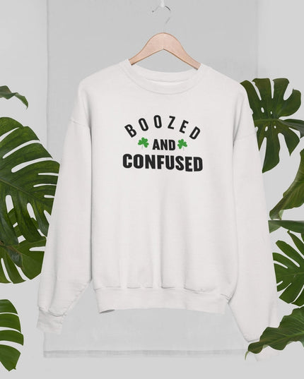 Boozed & Confused Sweat Shirt-0