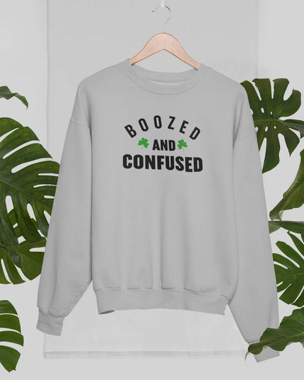 Boozed & Confused Sweat Shirt-1