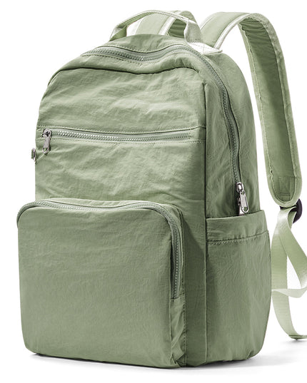 Crinkle Water Resistant Backpack-1