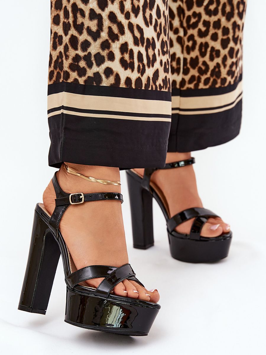 Heel sandals model 210803 Step in style-0