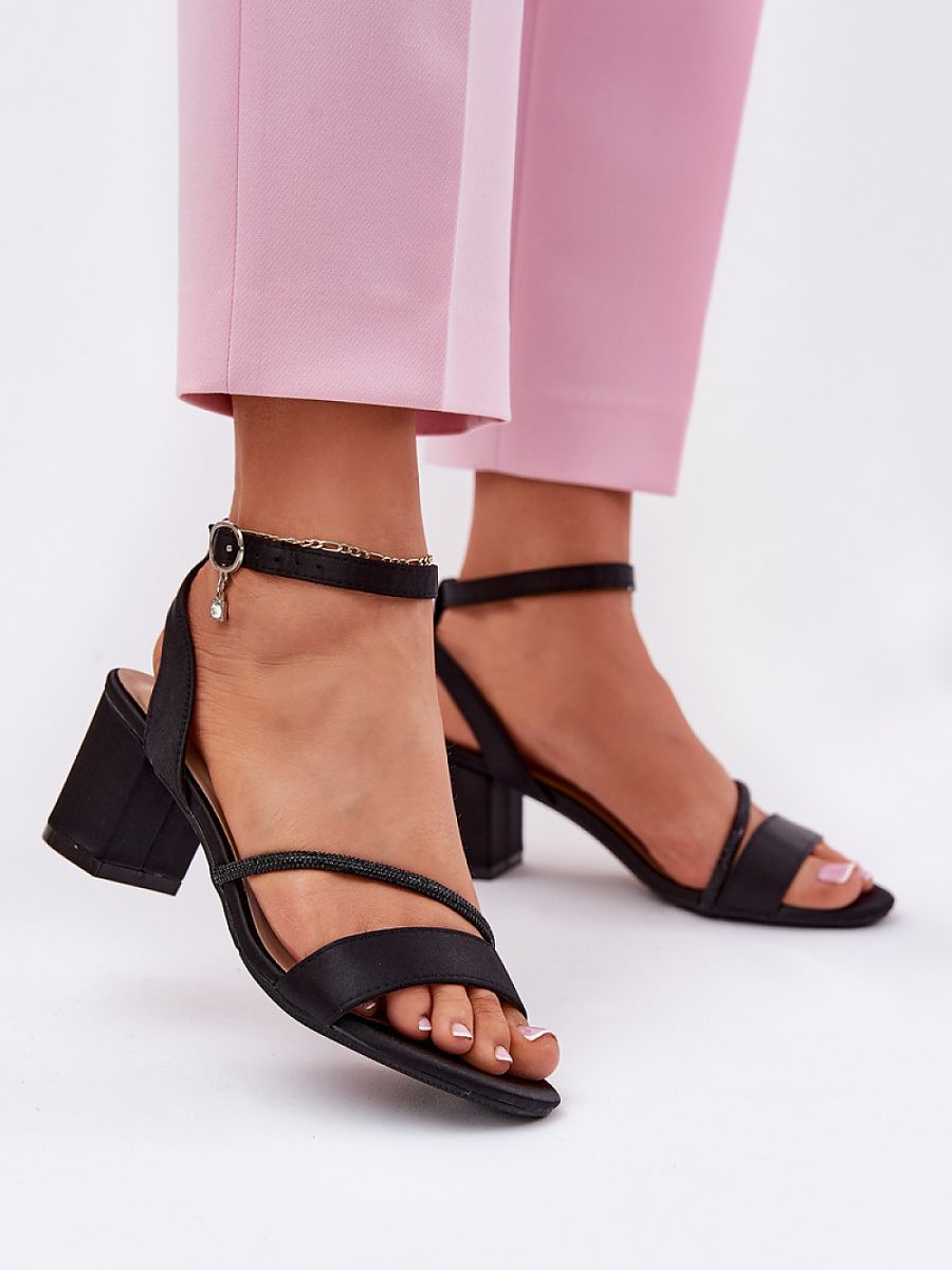 Heel sandals model 213009 Step in style-0