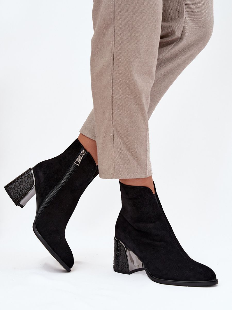 Heel boots model 216831 Step in style-0