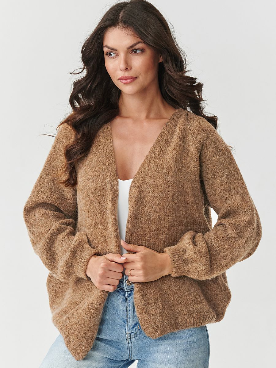 Cardigan model 217366 Makadamia-0
