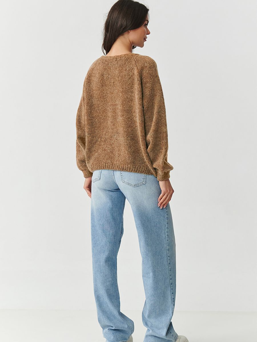 Cardigan model 217366 Makadamia-2