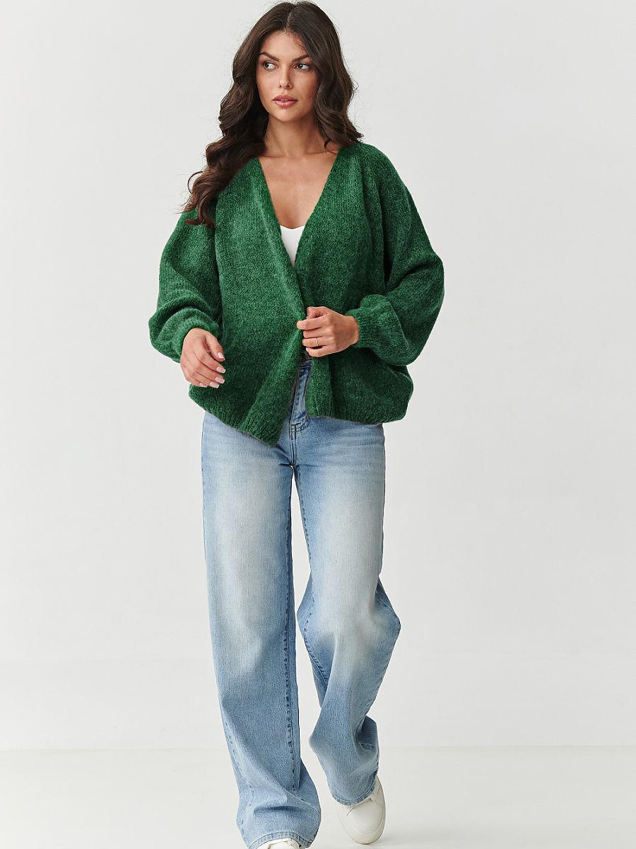 Cardigan model 217367 Makadamia-1